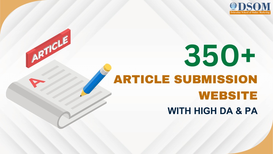 Free article submission sites