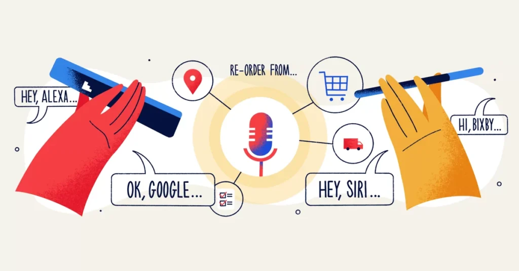 Voice search and smart speakers
